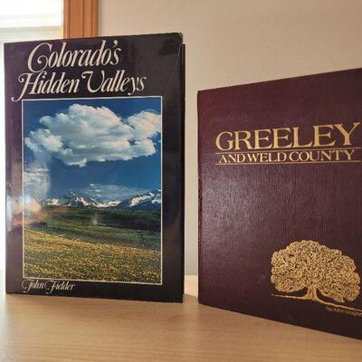 Lot #33: (2) Vintage COLORADO Hardback Coffee Table Books ðŸ“š 