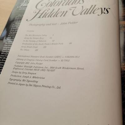 Lot #33: (2) Vintage COLORADO Hardback Coffee Table Books ðŸ“š 