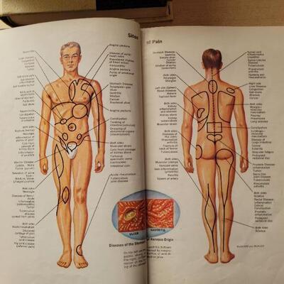 Lot #34: Vintage THE NEW ILLUSTRATED Medical and Health Encyclopedia Set 