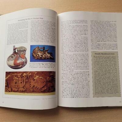 Lot #36: (2) Hardback MYSTERIES OF THE ANCIENT WORLD / ANCIENT AMERICAS Coffee Table Books ðŸ“š 