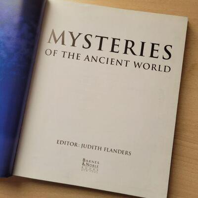 Lot #36: (2) Hardback MYSTERIES OF THE ANCIENT WORLD / ANCIENT AMERICAS Coffee Table Books ðŸ“š 