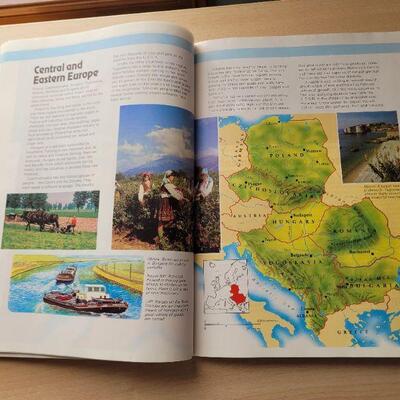 Lot #39: (3) Historical Atlas Home school Education Reference Books ðŸ“š 