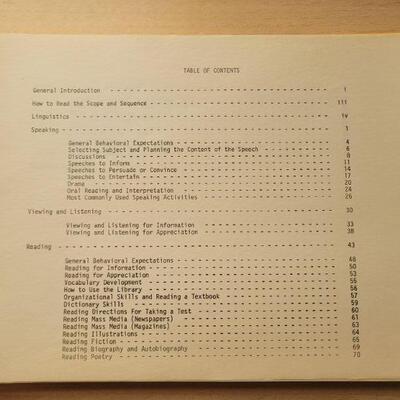 Lot #43: (2) Vintage 1970's COMMUNICATION Teacher's Workbook GREELEY