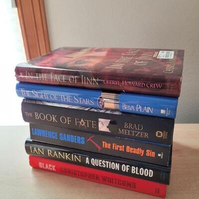 Lot #44: Group of (6) Assorted Hardback Books ðŸ“š 