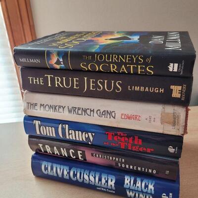 Lot #45: Group of (6) Assorted Hardback Books ðŸ“š 