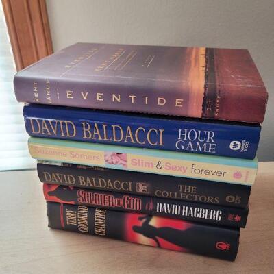Lot #46: Group of (6) Assorted Hardback Books 