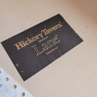 Lot #48: Pair of HICKORY TAVERN by LANE Chairs (Restoration Project) 36" x 31" x 26"