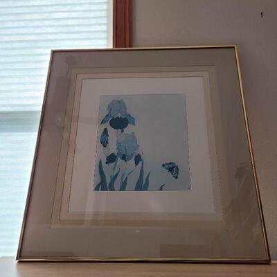 Lot #54: Framed Fine Art Print 32" x 30" 