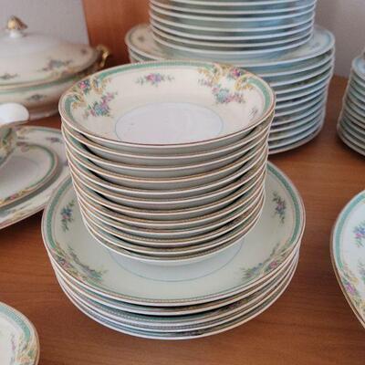 Lot #56: Vintage NORITAKE Plaza Fine China Set
