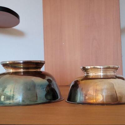 Lot #63: (2) Vintage GORHAM Silver plated Bowls 