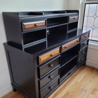Lot #95: 45" x 22" x 58" Hutch w/ Power Ports