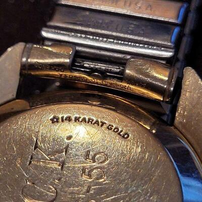 Lot #98: Vintage 31.5mm 1950's LONGINES 14k SOLID GOLD Case Manual Wind Dress Watch - Requires Service 