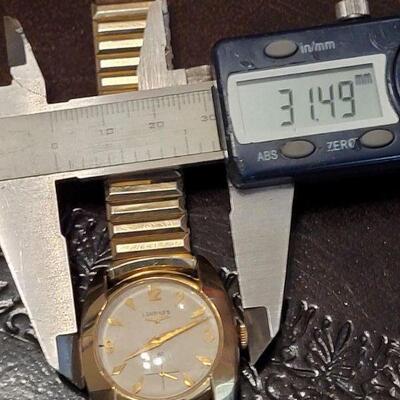 Lot #98: Vintage 31.5mm 1950's LONGINES 14k SOLID GOLD Case Manual Wind Dress Watch - Requires Service 