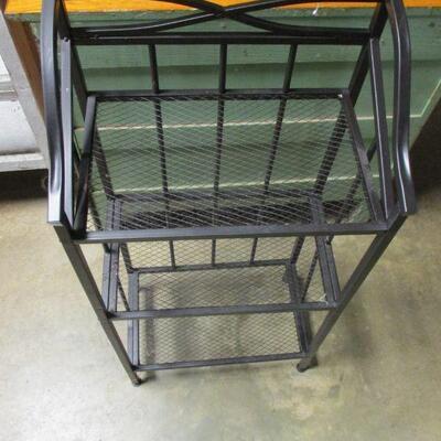 Lot 98 - Black Wire Shelf 