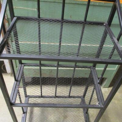 Lot 98 - Black Wire Shelf 