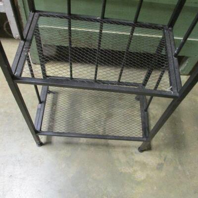 Lot 98 - Black Wire Shelf 