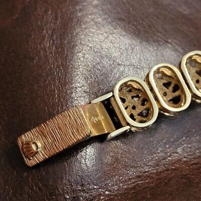Lot #99: RARE ROLEX Ladies 14k Solid Gold Case and Bracelet Manual Wind Dress Watch TESTED A+