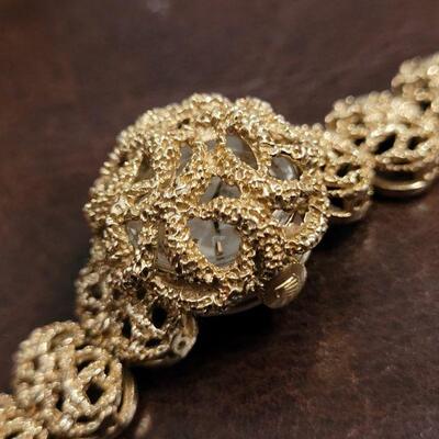 Lot #99: RARE ROLEX Ladies 14k Solid Gold Case and Bracelet Manual Wind Dress Watch TESTED A+
