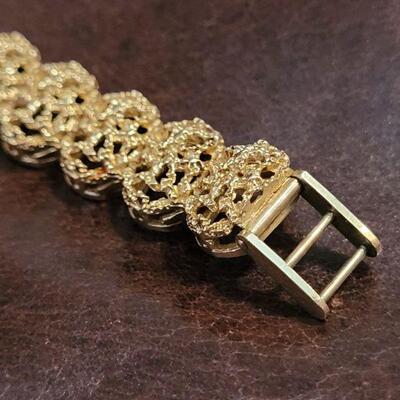 Lot #99: RARE ROLEX Ladies 14k Solid Gold Case and Bracelet Manual Wind Dress Watch TESTED A+