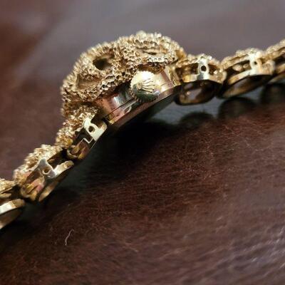 Lot #99: RARE ROLEX Ladies 14k Solid Gold Case and Bracelet Manual Wind Dress Watch TESTED A+