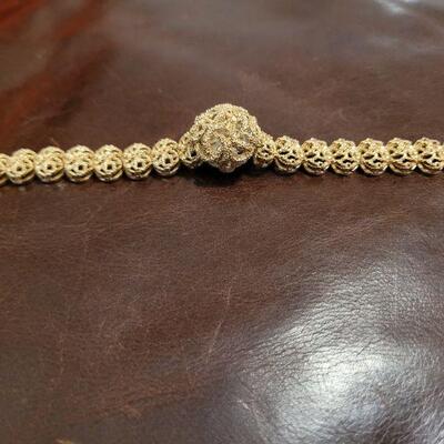 Lot #99: RARE ROLEX Ladies 14k Solid Gold Case and Bracelet Manual Wind Dress Watch TESTED A+