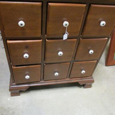 Lot 103 -  Nice 9 Drawer Apothecary Stand