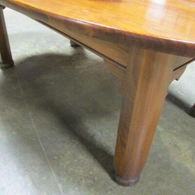 Lot 106 - Oval Shaped Coffee Table 