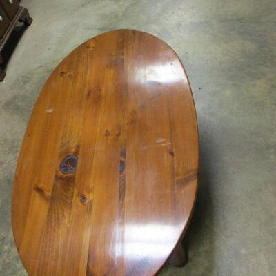 Lot 106 - Oval Shaped Coffee Table 