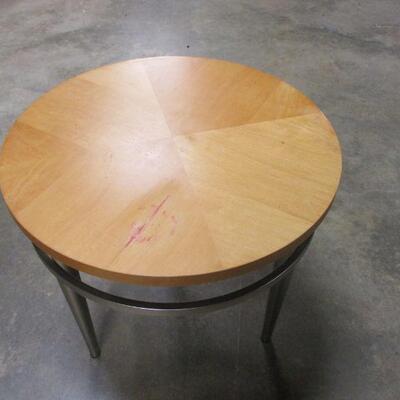 Lot 107 - Art Deco Round Table 