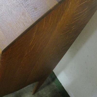 Lot 111 - Vintage Solid Oak Secretary  Desk 