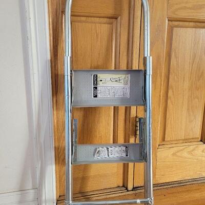 Lot #129: Vintage 2-Step Safety Ladder by KELLER