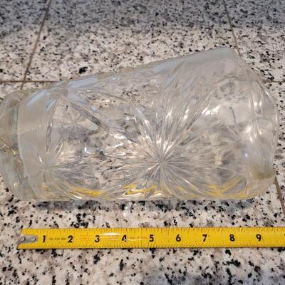 Lot #132: (2) Vintage Glass Beverage Pitchers