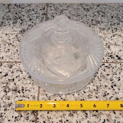 Lot #134: Assortment of Vintage Cut Glass Creations 