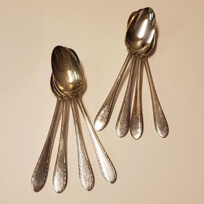 Lot #137:  Vintage Holmes & Edwards Silver-plated Dinner Service 