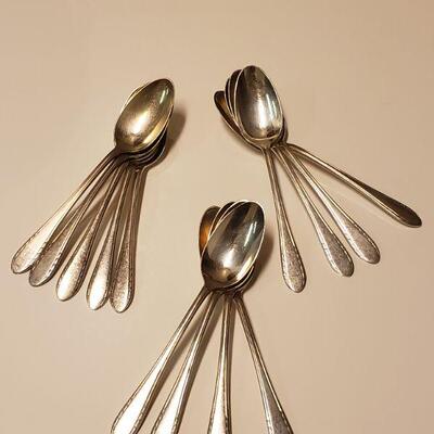 Lot #137:  Vintage Holmes & Edwards Silver-plated Dinner Service 