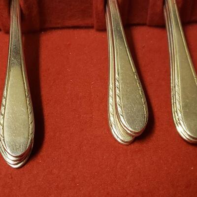 Lot #137:  Vintage Holmes & Edwards Silver-plated Dinner Service 