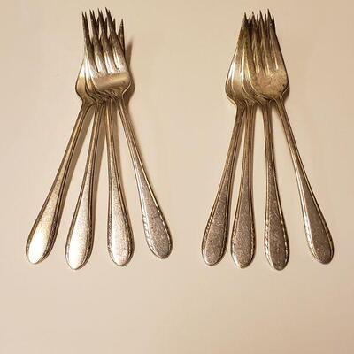 Lot #137:  Vintage Holmes & Edwards Silver-plated Dinner Service 