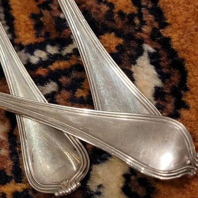 Lot #143: (6) Antique/Vintage Sterling Silver Forks