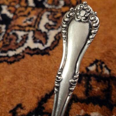 Lot #144: Large Vintage REED & BARTON Silver-plated Serving Spoon