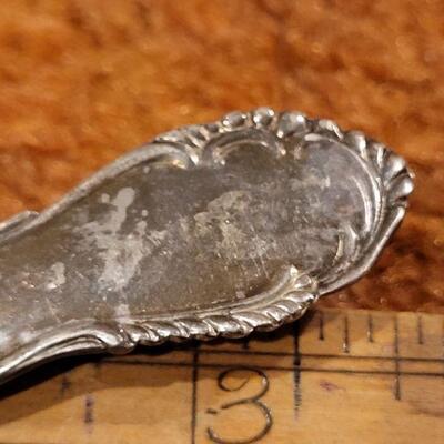 Lot #145: (3) Small Antique/Vintage Fancy Sterling Silver Spoons