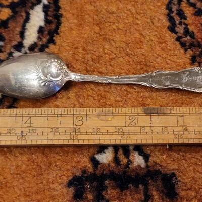 Lot #145: (3) Small Antique/Vintage Fancy Sterling Silver Spoons