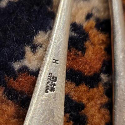 Lot #147: (4) Assorted Antique/Vintage Sterling Silver Fancy Spoons