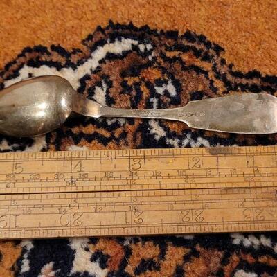 Lot #151: (4) Antique Late 1700's JOHN RICH Silver GrapefruitSpoons