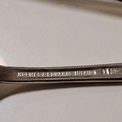 Lot #159: Assorted Vintage Silverplated Flatware (39 pics total)