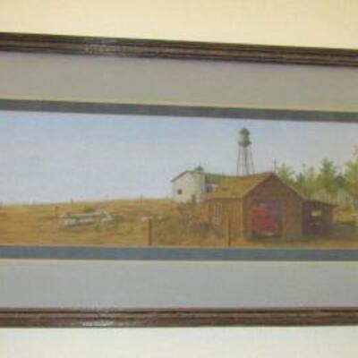 LOT 103  PASTEL PAINTING BY CG YEAGER 