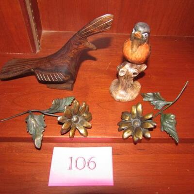 LOT 106  COLLECTIBLE BIRDS AND MORE