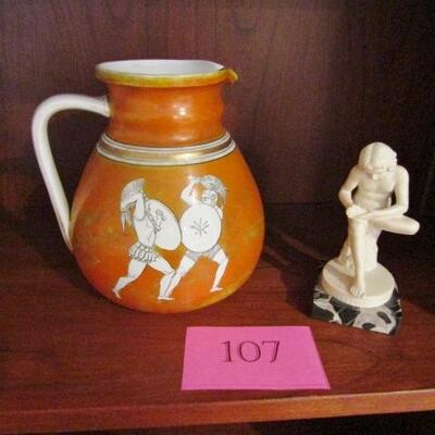 LOT 107  COLLECTIBLES FROM FOREIGN COUNTRIES