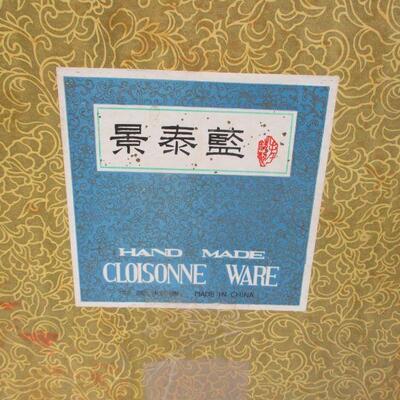 Lot 116 - Hand Made Cloisonne Ware