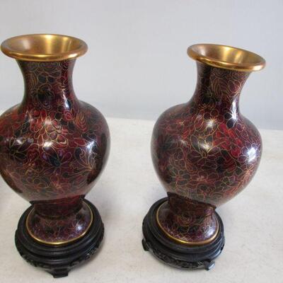 Lot 116 - Hand Made Cloisonne Ware