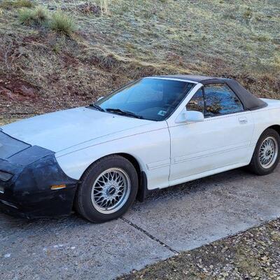 1991 Mazda RX-7 ROTARY ENGINE Convertible 86k Miles Runs Nicely CLEAR WYOMING TITLE